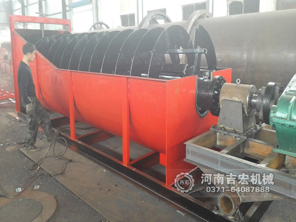 螺旋洗石機(jī)、移動(dòng)輸送機(jī)發(fā)往東北