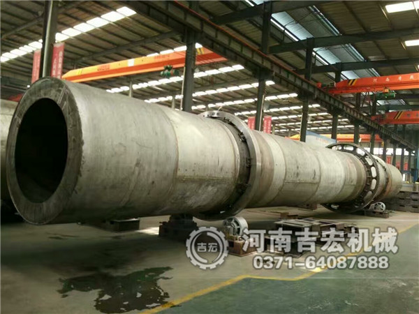 江西不銹鋼螢石烘干機安裝調試現(xiàn)場